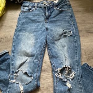 Old navy power straight jeans